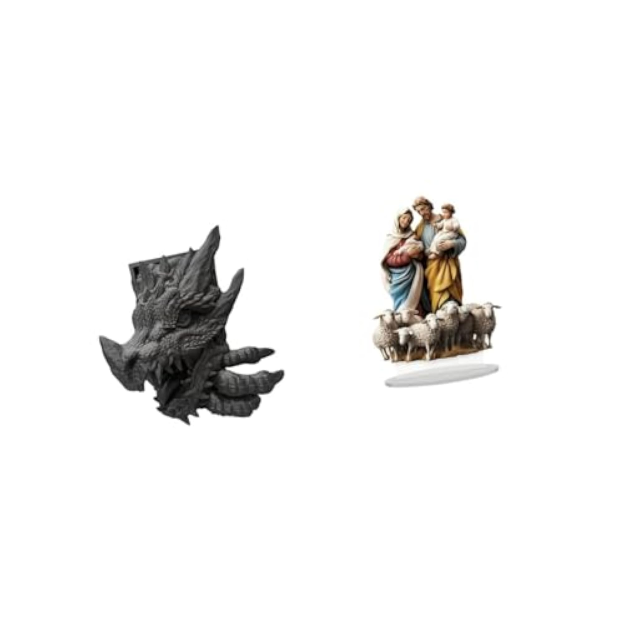 Acrylic Bookend Book Support Unique Desktop Decor